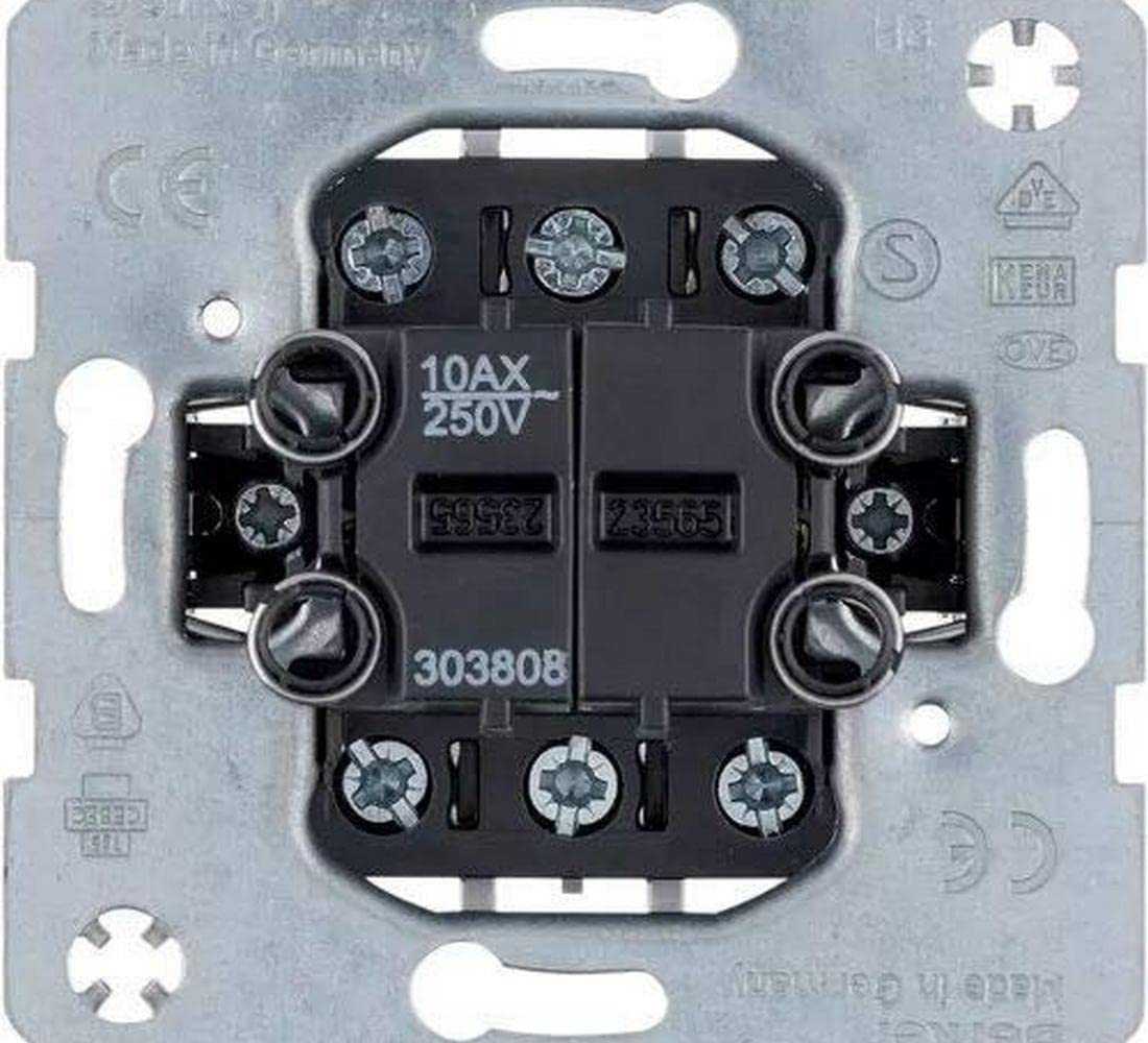 Berker 303808 Doppel-Wechselschalter mit getrennten Eingangsklemmen Mesch Shop Berker 303808 Doppel-Wechselschalter mit getrennten Eingangsklemmen Mesch Shop
